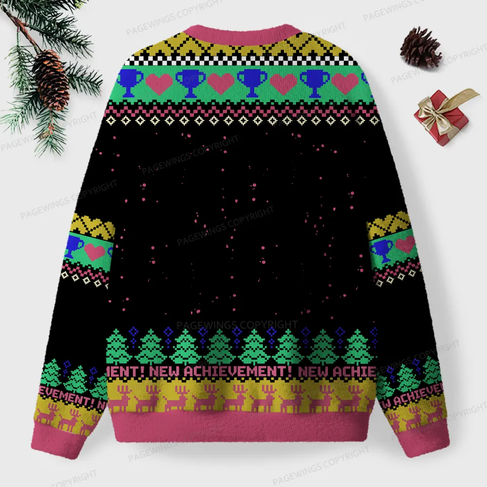 Pagewings New Achievement  Unisex Ugly Knit Sweatshirt