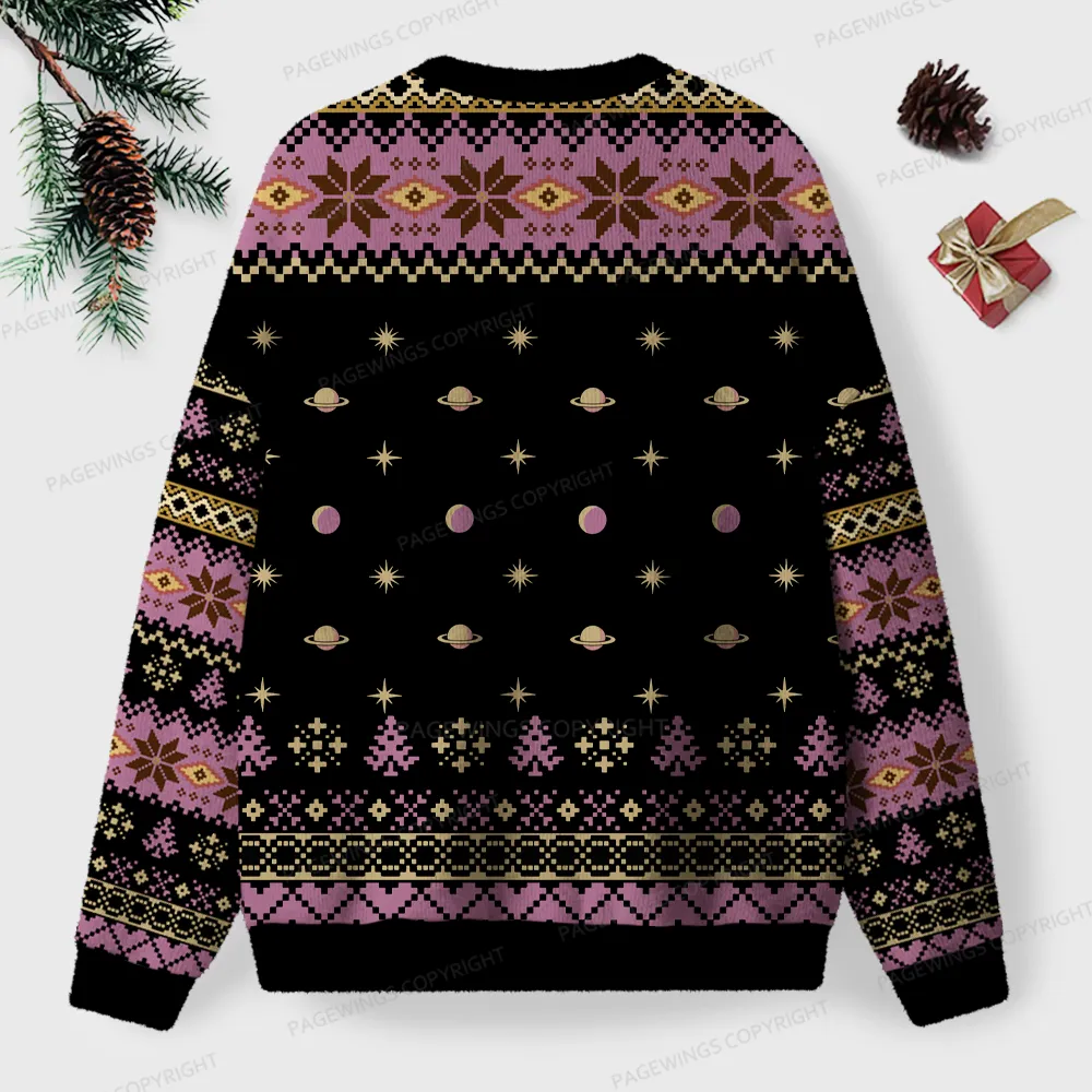 Pagewings he Rise And Fall Of Sanctuary Moon Unisex Ugly Knit Sweatshirt