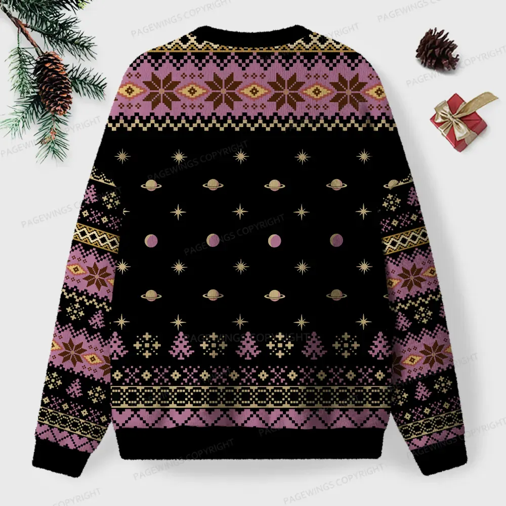 Pagewings he Rise And Fall Of Sanctuary Moon Unisex Ugly Knit Sweatshirt