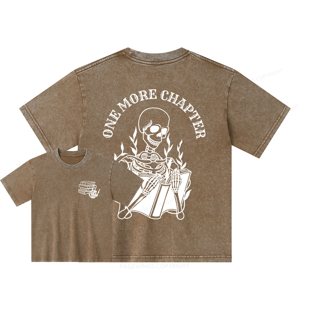 Pagewings  One More Chapter Unisex Kids Washed T-shirt