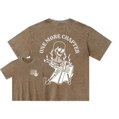 Pagewings  One More Chapter Unisex Kids Washed T-shirt