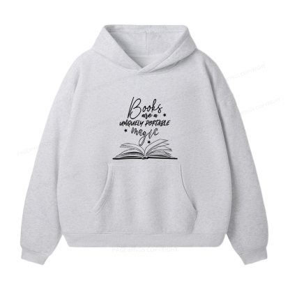 Pagewings Books Are A Uniquely Portable Magic Unisex Fleece Hoodie Set