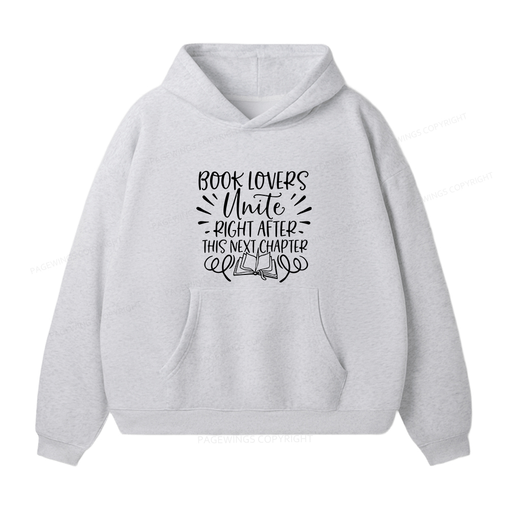 Pagewings Book Lovers Unisex Fleece Hoodie Set