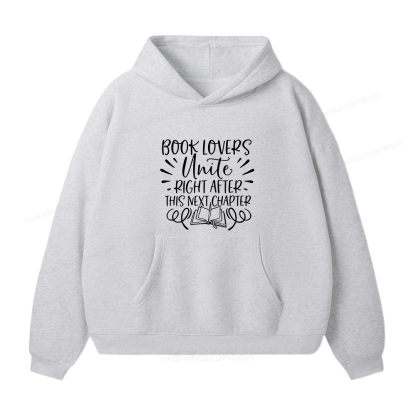 Pagewings Book Lovers Unisex Fleece Hoodie Set