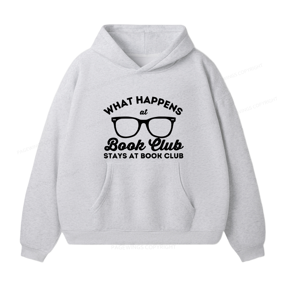 Pagewings What Happens At Book Club Unisex Fleece Hoodie Set