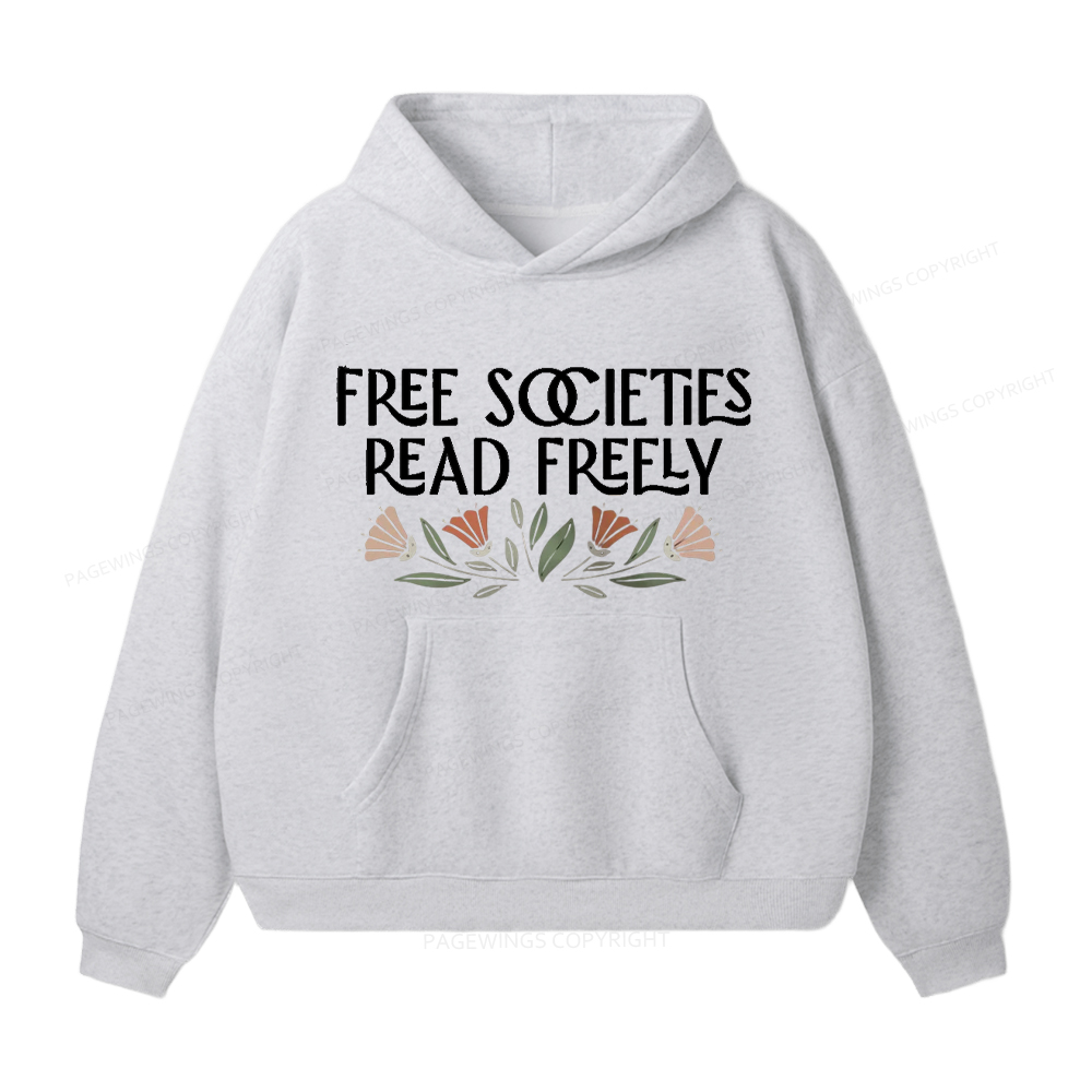 Pagewings Read Freely Unisex Fleece Hoodie Set