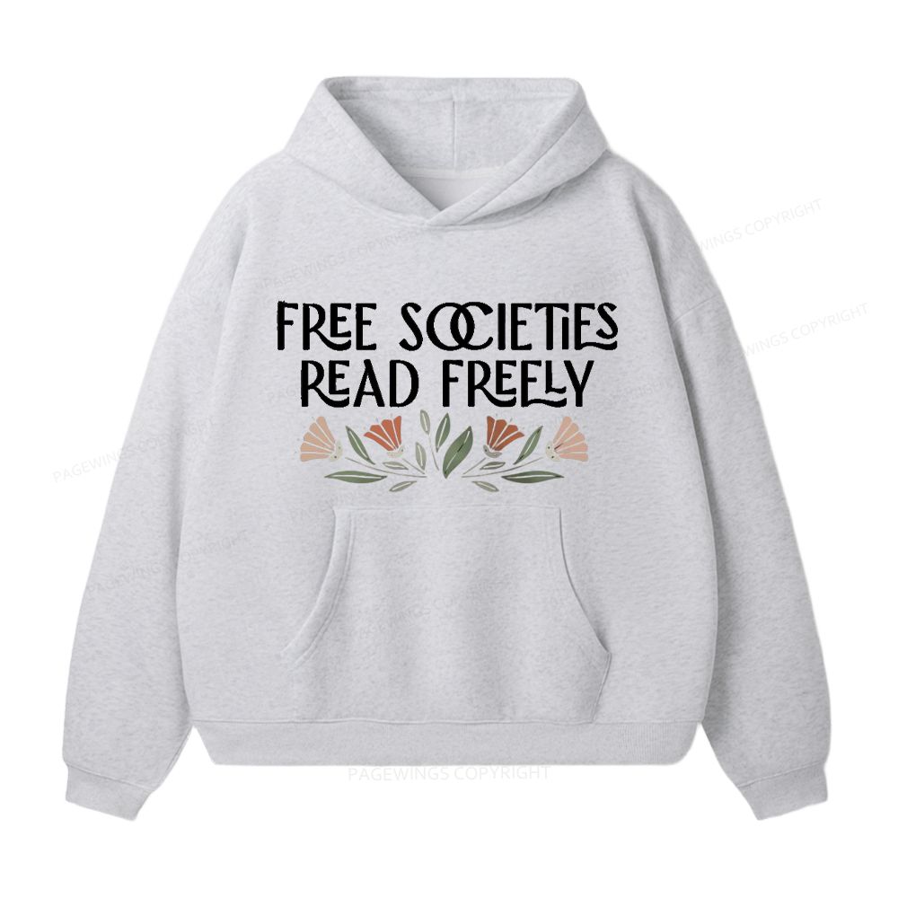 Pagewings Read Freely Unisex Fleece Hoodie Set