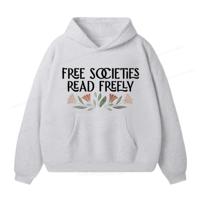 Pagewings Read Freely Unisex Fleece Hoodie Set