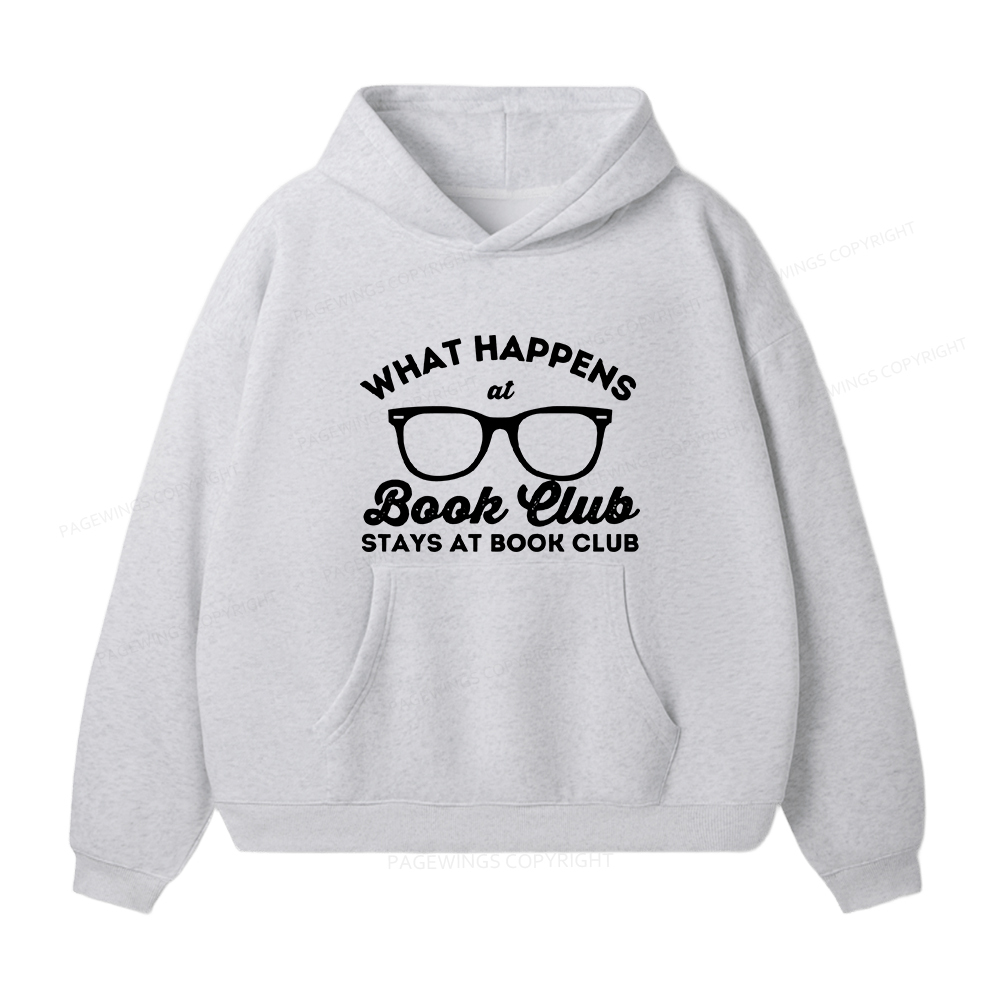 Pagewings What Happens At Book Club Unisex Fleece Hoodie Set