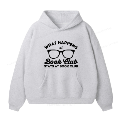 Pagewings What Happens At Book Club Unisex Fleece Hoodie Set