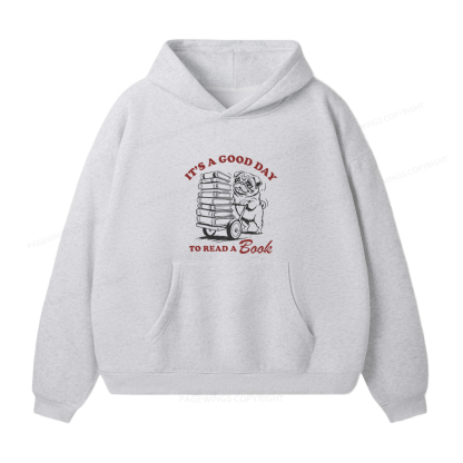 Pagewings Dogs Books Coffee Unisex Fleece Hoodie Set