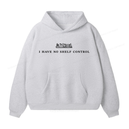 Pagewings I Have No Shelf Control Unisex Fleece Hoodie Set