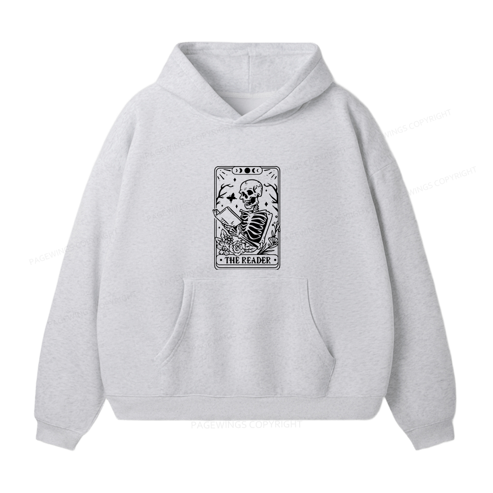 Pagewings Halloween The Reader Tarot Card Unisex Fleece Hoodie Set