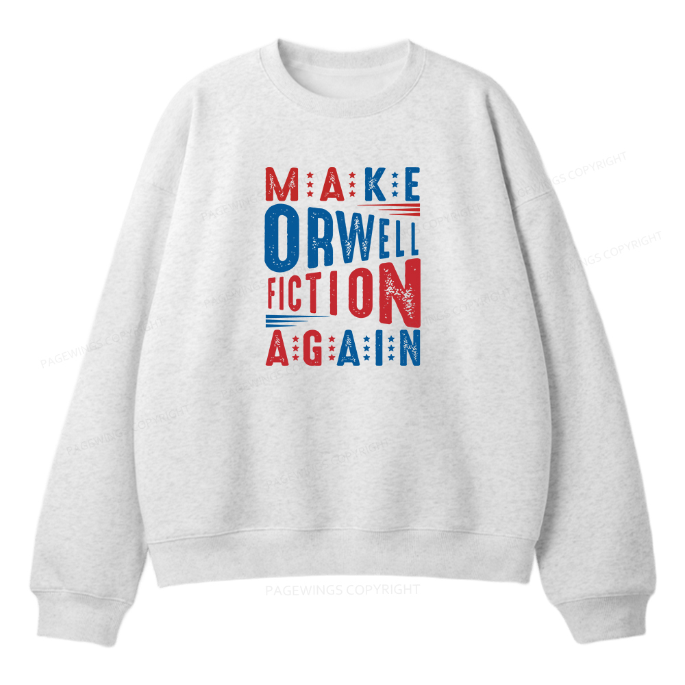 Pagewings 1984 Book Unisex Fleece Sweatshirt Set 