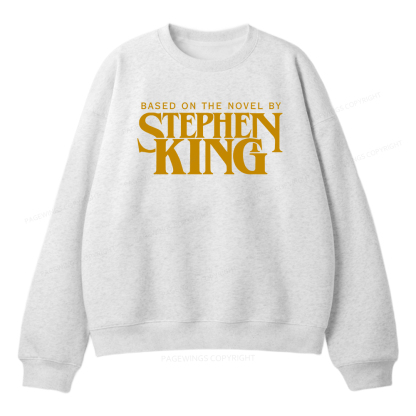 Pagewings Based On A Novel By Stephen King Unisex Fleece Sweatshirt Set 