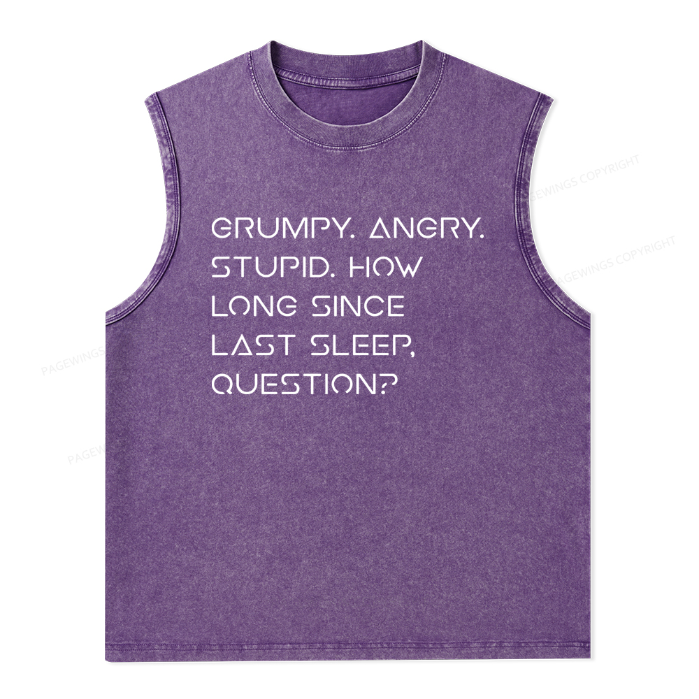 Pagewings Sci-Fi Lover Unisex Washed Tank Top