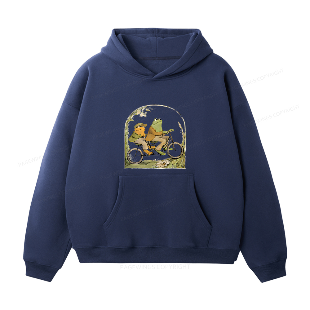 Pagewings Frog And Toad Book Vintage Unisex Fleece Hoodie Set