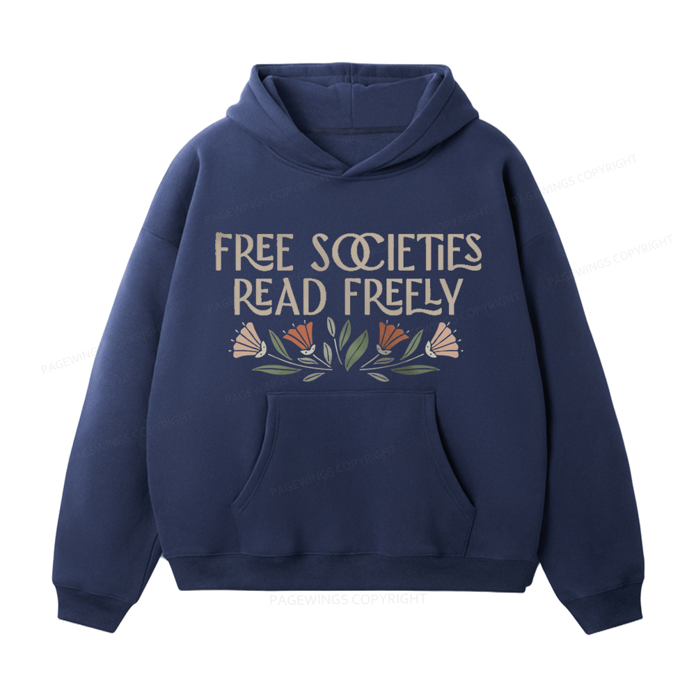 Pagewings Read Freely Unisex Fleece Hoodie Set