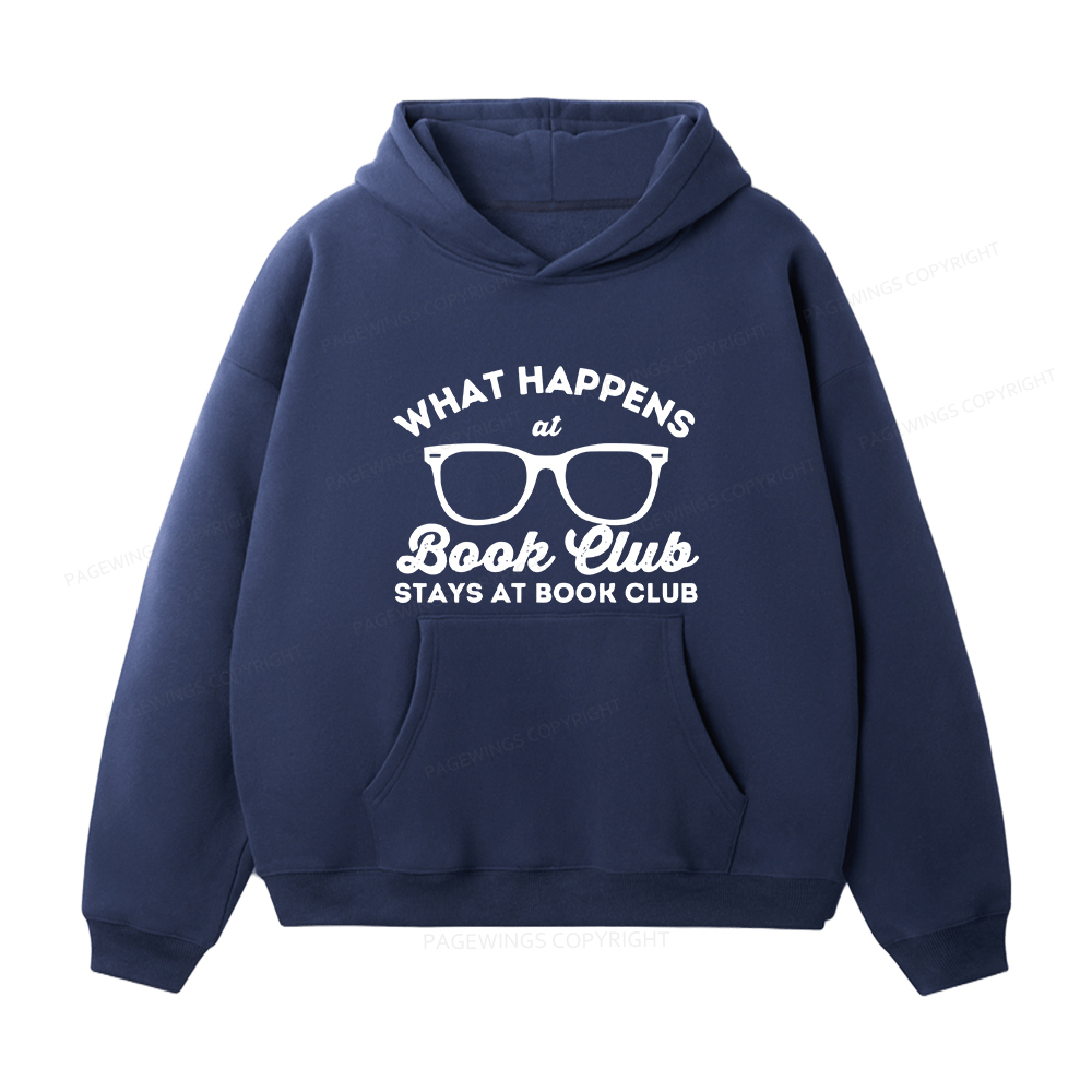 Pagewings What Happens At Book Club Unisex Fleece Hoodie Set