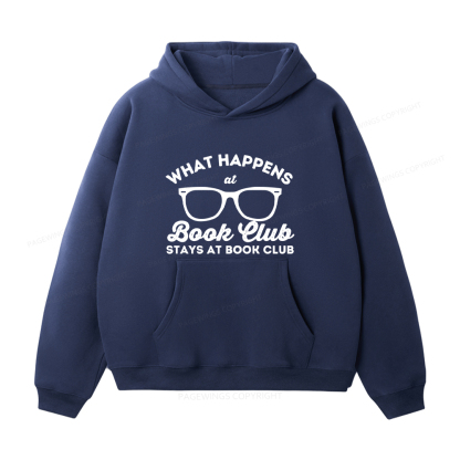 Pagewings What Happens At Book Club Unisex Fleece Hoodie Set