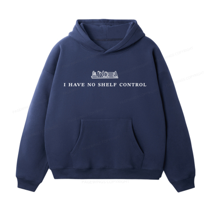 Pagewings I Have No Shelf Control Unisex Fleece Hoodie Set