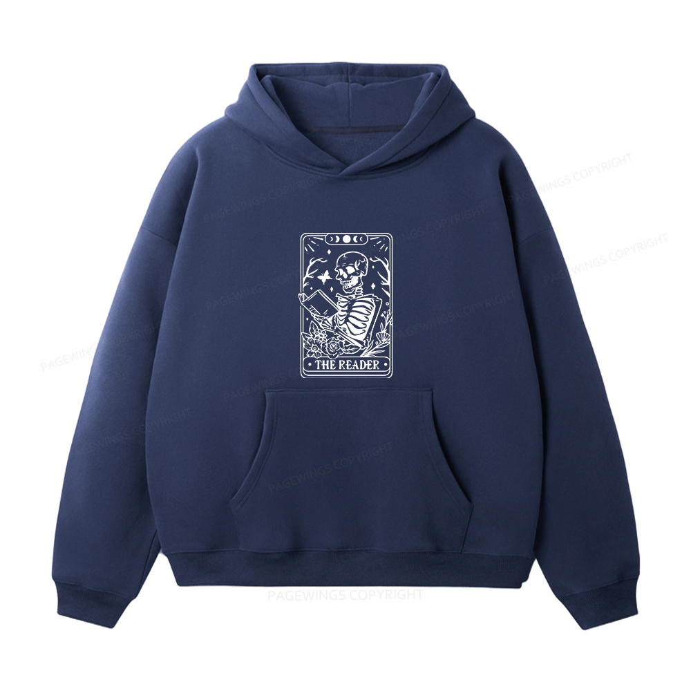 Pagewings Halloween The Reader Tarot Card Unisex Fleece Hoodie Set