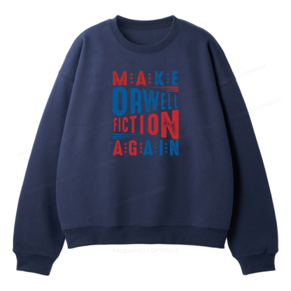 Pagewings 1984 Book Unisex Fleece Sweatshirt Set 