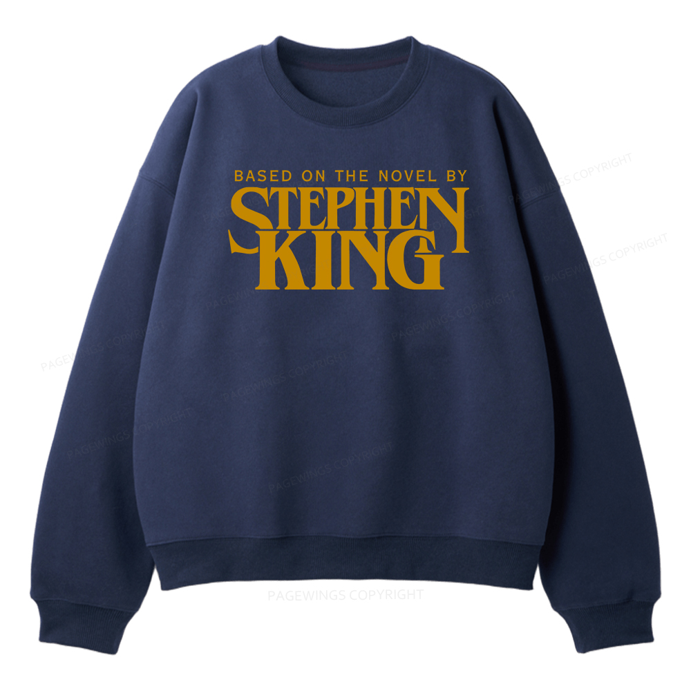 Pagewings Based On A Novel By Stephen King Unisex Fleece Sweatshirt Set 