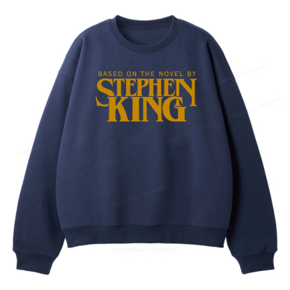 Pagewings Based On A Novel By Stephen King Unisex Fleece Sweatshirt Set 