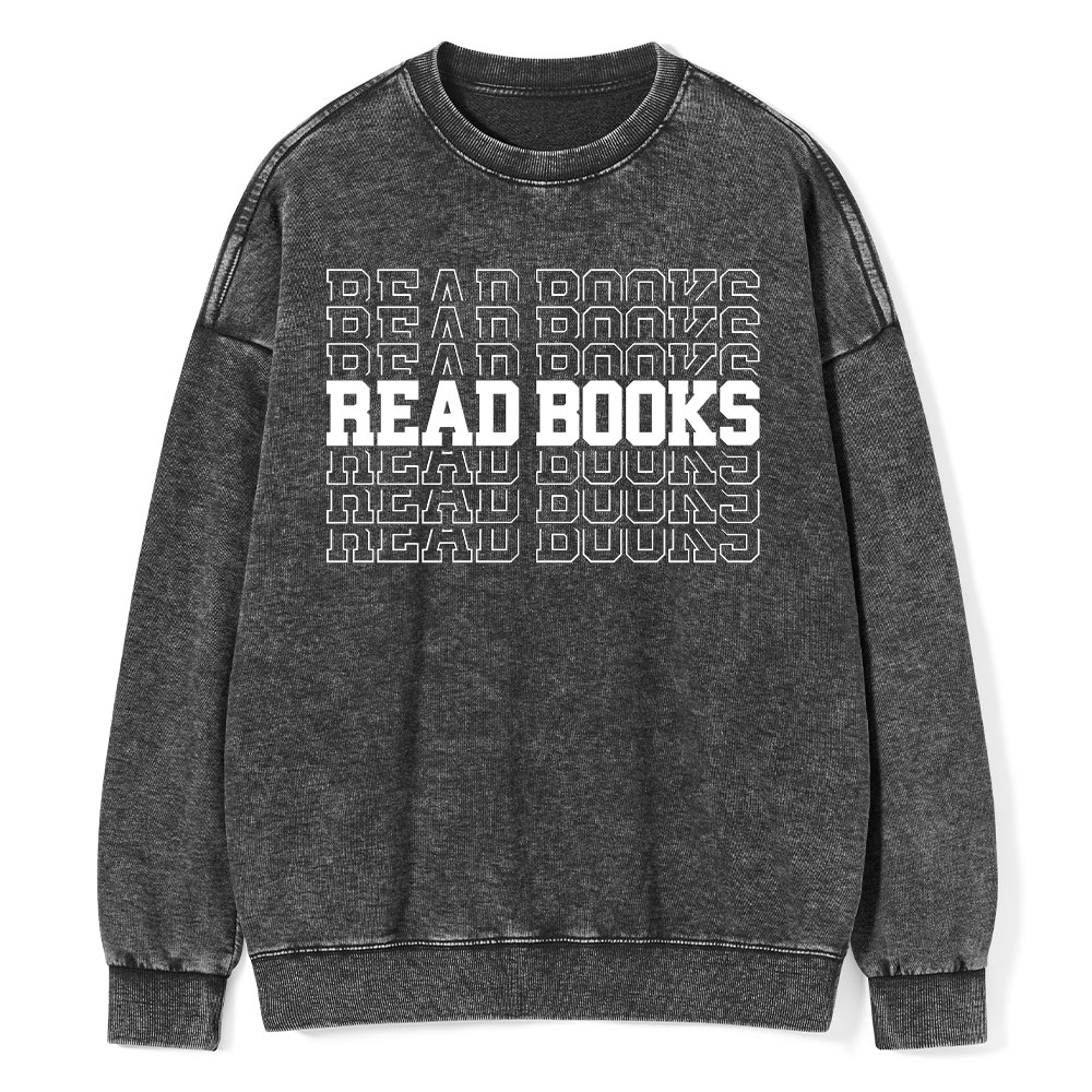 Pagewings Week and Library Unisex Washed Sweatshirt
