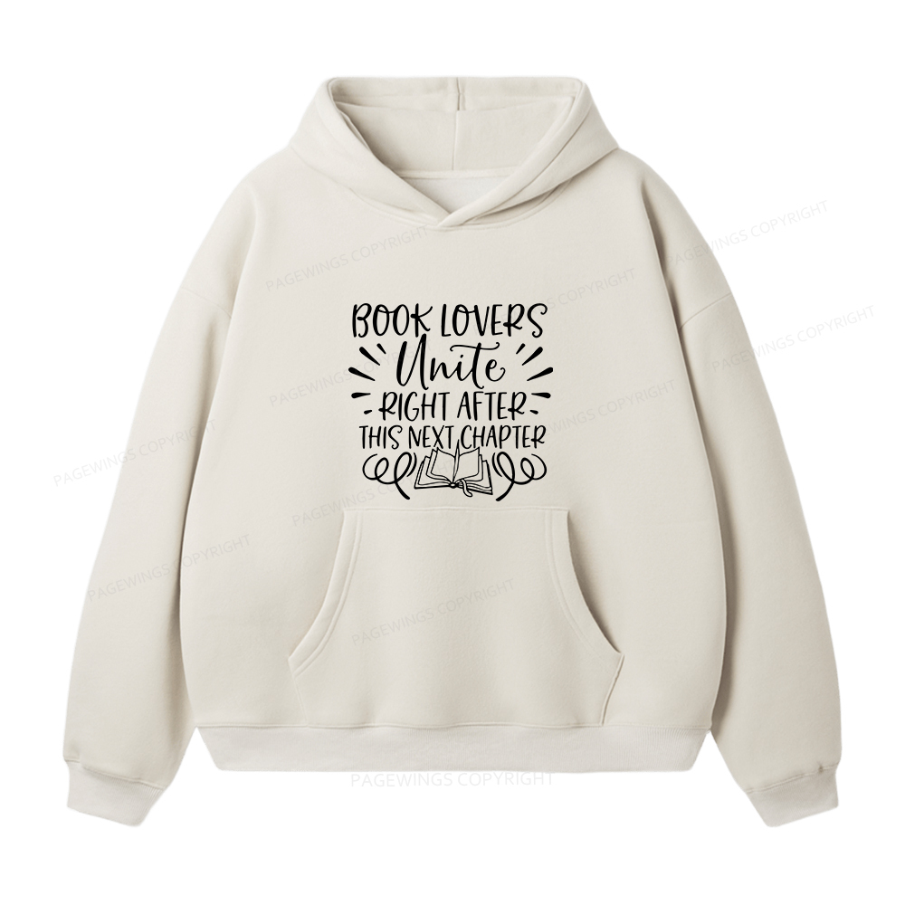 Pagewings Book Lovers Unisex Fleece Hoodie Set