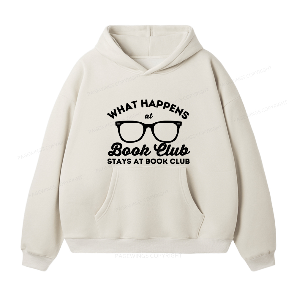 Pagewings What Happens At Book Club Unisex Fleece Hoodie Set