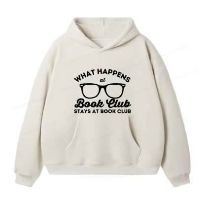 Pagewings What Happens At Book Club Unisex Fleece Hoodie Set