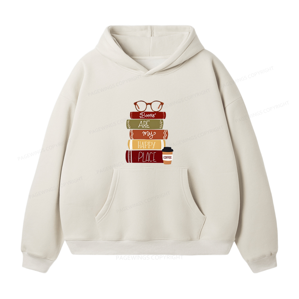 Pagewings Easily Distracted By Cats and Books Unisex Fleece Hoodie Set