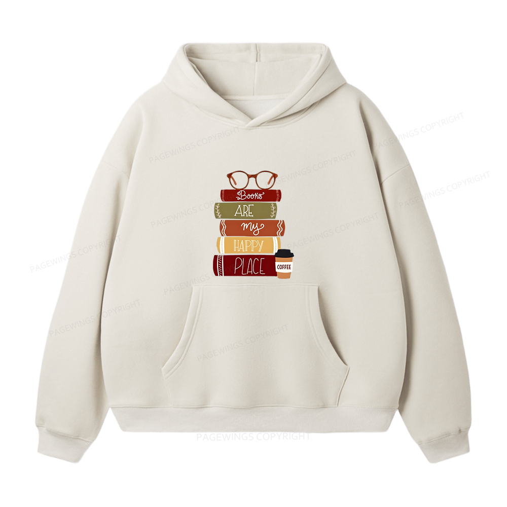 Pagewings Easily Distracted By Cats and Books Unisex Fleece Hoodie Set