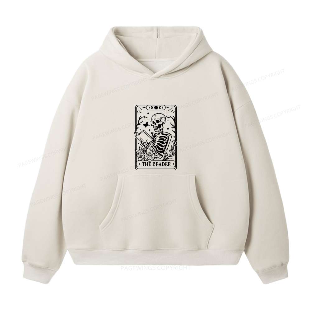 Pagewings Halloween The Reader Tarot Card Unisex Fleece Hoodie Set