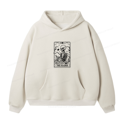 Pagewings Halloween The Reader Tarot Card Unisex Fleece Hoodie Set