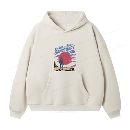 Pagewings The Rise And Fall Of Sanctuary Moon Unisex Fleece Hoodie Set