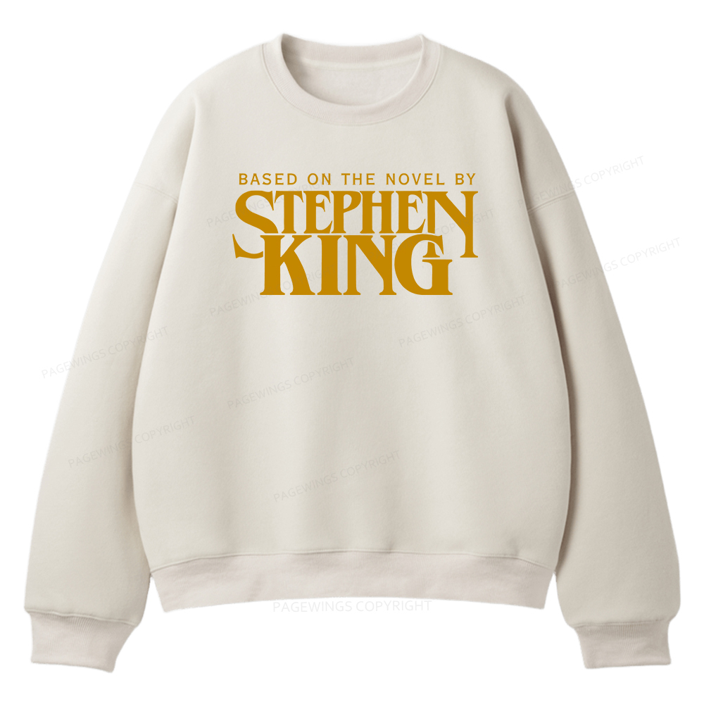 Pagewings Based On A Novel By Stephen King Unisex Fleece Sweatshirt Set 