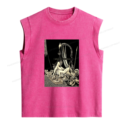 Pagewing Girls Will Be Girls Women's Washed Tank Top