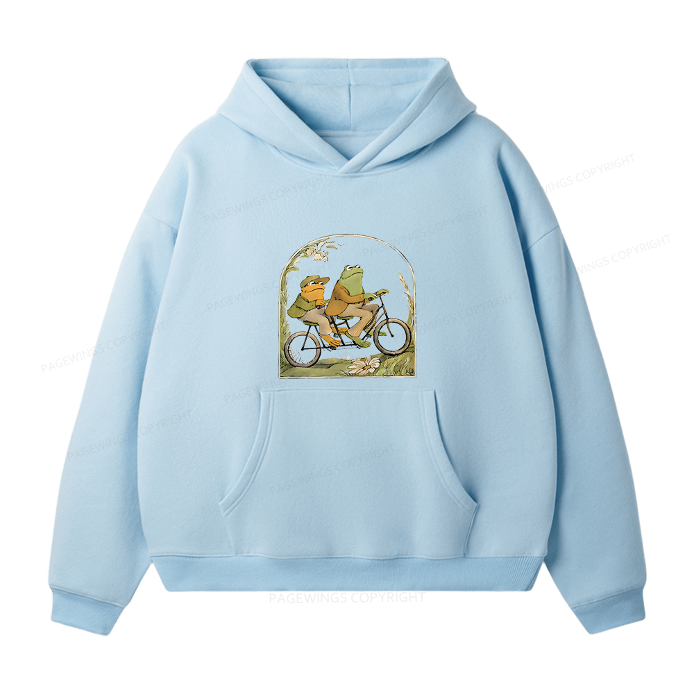 Pagewings Frog And Toad Book Vintage Unisex Fleece Hoodie Set
