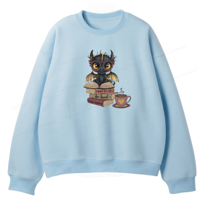 Pagewings Fourth Wing Dargon Unisex Fleece Sweatshirt Set 