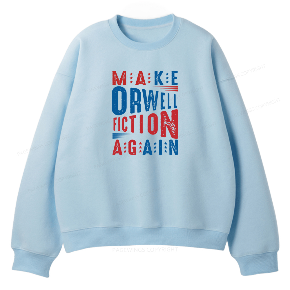 Pagewings 1984 Book Unisex Fleece Sweatshirt Set 