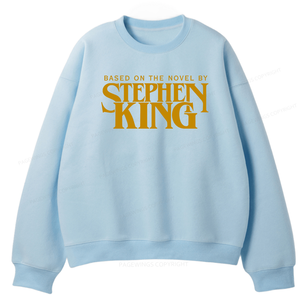 Pagewings Based On A Novel By Stephen King Unisex Fleece Sweatshirt Set 