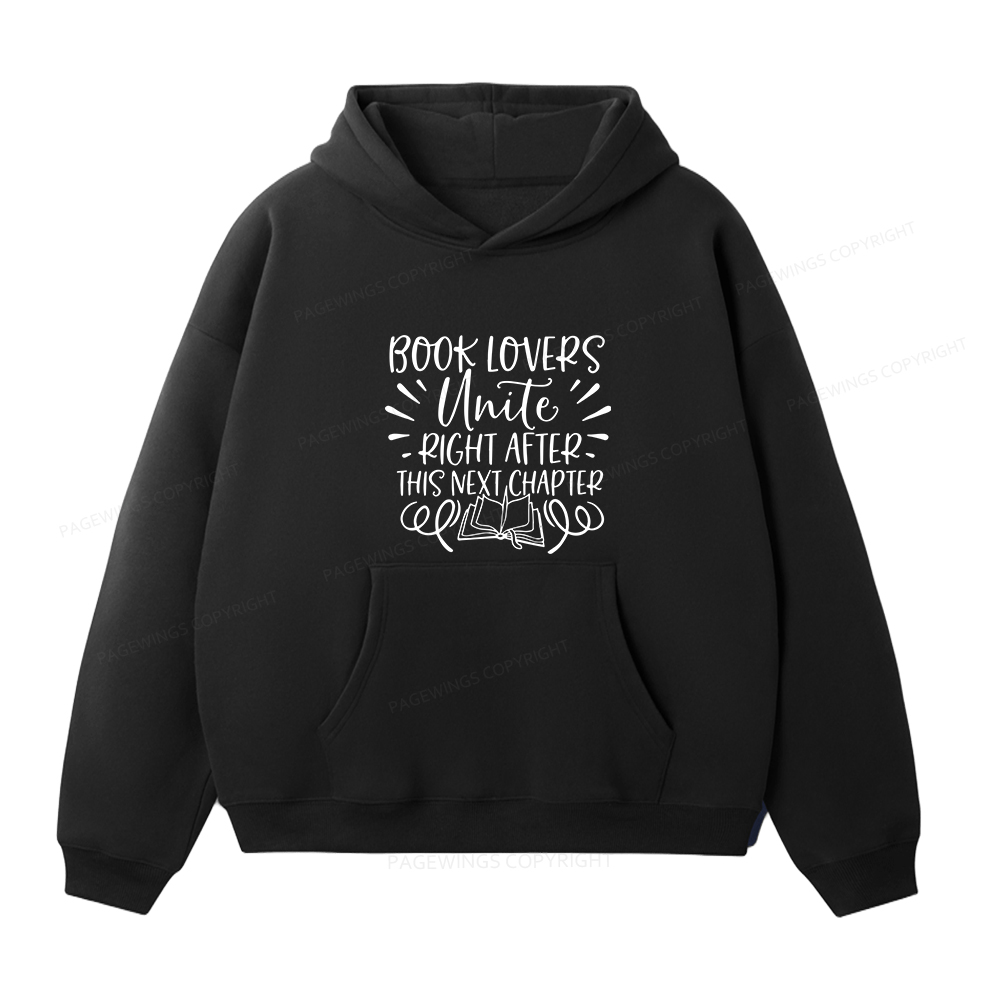 Pagewings Book Lovers Unisex Fleece Hoodie Set