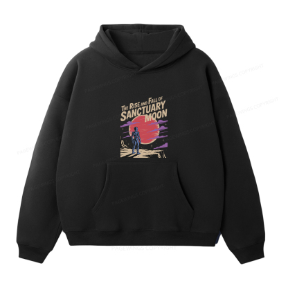 Pagewings The Rise And Fall Of Sanctuary Moon Unisex Fleece Hoodie Set