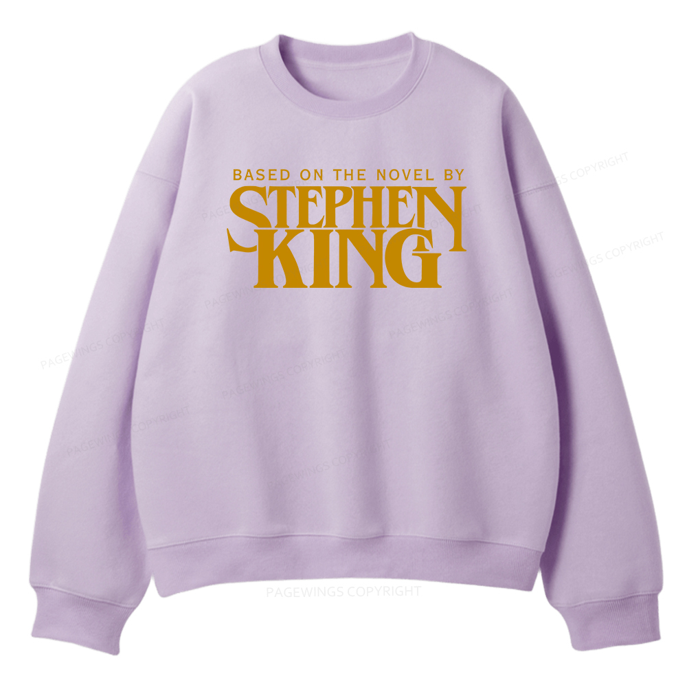 Pagewings Based On A Novel By Stephen King Unisex Fleece Sweatshirt Set 