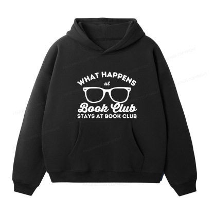 Pagewings What Happens At Book Club Unisex Fleece Hoodie Set