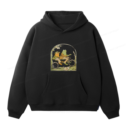 Pagewings Frog And Toad Book Vintage Unisex Fleece Hoodie Set
