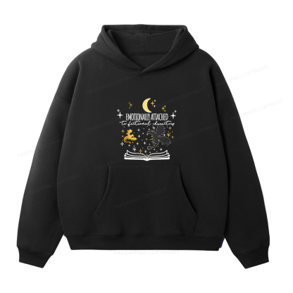 Pagewings Fourth Wing Dragon Unisex Fleece Hoodie Set